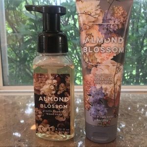 Bath and Body Works “Almond Blossom” Set